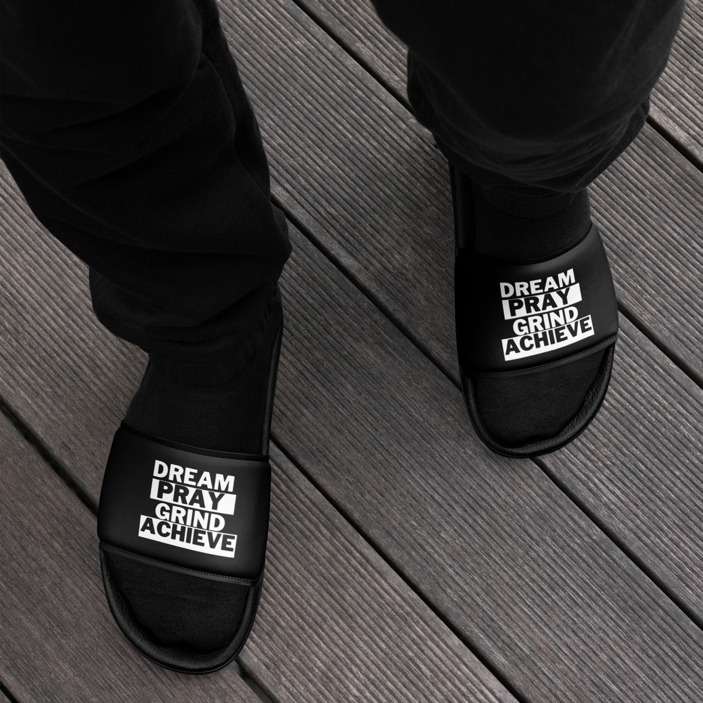 Dream Pray Grind Achieve slides